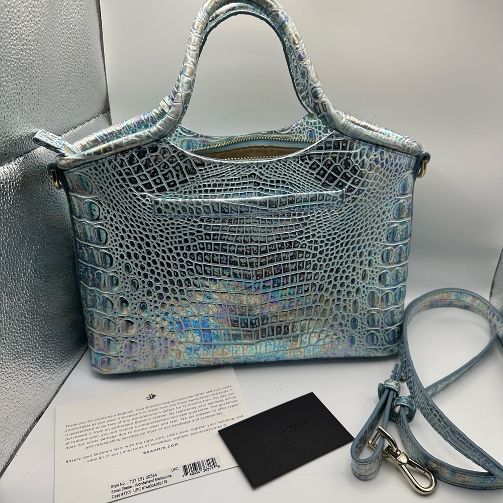 Brahmin Iridescent Shoulder Bag - Picture 3 of 7